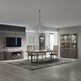 Armonia Italian Silver Birch 2 Door Corner Display Cabinet thumbnail 2