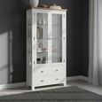 Lundy Display Cabinet - 2 Door - White Painted
