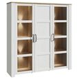 Clearance - Bohol Display Cabinet - 3 Door - Large - White - FSS17339