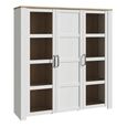 Clearance - Bohol Display Cabinet - 3 Door - Large - White - FSS17339