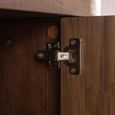 Windsor Curved Display Cabinet - 2 Door - Walnut - Wood