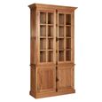 Lyon Display Cabinet - 2 Door - Natural - Oak