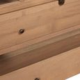 Lyon Display Cabinet - 2 Door - Tall - Natural - Oak