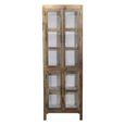 Bassano Display Cabinet - 2 Door - Natural - Wood