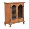 Handcrafted Display Cabinet - Arch - 2 Door - Glass and Wood