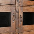 Unique One of a Kind - Display Cabinet - Multi Door - Rustic Natural - Glass and Wood