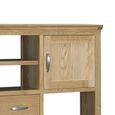 Treviso Oak Display Unit - 2 Door
