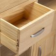 Treviso Oak Display Unit - 2 Door
