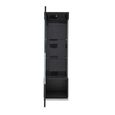 Montecarlo Display Cabinet - 1 Door - Left - Grey Koto High Gloss