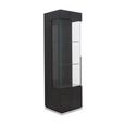Montecarlo Display Cabinet - 1 Door - Left - Grey Koto High Gloss