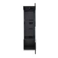 Montecarlo Display Cabinet - 1 Door - Right - Grey Koto High Gloss