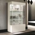 Canova Display Cabinet - 2 Door - White Gloss