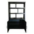 Jaxx Display Cabinet - 2 Door - Black - Mango Wood