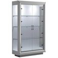 Elite Italian Bianco Antico Solid Wood 2 Door Vitrine thumbnail 2