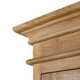 Pistoia Natural Rustic Teak Wood 2 Door Display Cabinet thumbnail 5