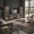 Matera Italian Wood Grain Gloss 1 Door RHF Vitrine thumbnail 3
