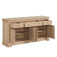 Cromwell Oak Sideboard - 4 Door - 3 Drawer - 162.4cm - Large