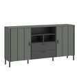 Arundel Sideboard - 2 Door - 2 Drawer - Medium - Green
