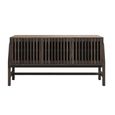 Abigail Ahern Batten Sideboard - 3 Door - Wide - Zebrano Veneer