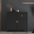 Barcelona Sideboard - 2 Door - 1 Drawer - Small - Black