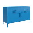 Novogratz Cache Accent Sideboard - Blue Locker - 2 Doors - 4012810COMNUK