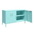Novogratz Cache Accent Sideboard - Mint Locker - 2 Doors - 4012811COMNUK