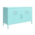 Novogratz Cache Accent Sideboard - Mint Locker - 2 Doors - 4012811COMNUK