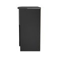 Knightsbridge Sideboard - Small - 3 Doors - Gloss Black