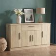 Knightsbridge Sideboard - Wide - 4 Doors - Oak