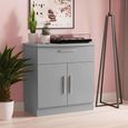 Knightsbridge Compact Sideboard - 2 Doors - Grey