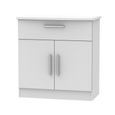 Knightsbridge Compact Sideboard - 2 Doors - Grey