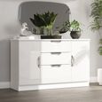Camden Sideboard - Medium - 2 Doors - White Gloss