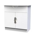 Camden Sideboard - Compact - 2 Doors - White Gloss