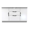 Camden Sideboard - Medium - 2 Doors - White Gloss