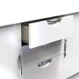 Camden Sideboard - Medium - 2 Doors - White Gloss