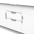 Camden Sideboard - Medium - 2 Doors - White Gloss