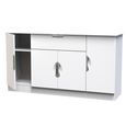 Camden Sideboard - Wide - 4 Doors - White Gloss