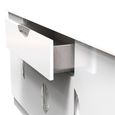 Camden Sideboard - Wide - 4 Doors - White Gloss