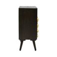 Arti Sideboard - 2 Door - 87.5cm - Black - Mango Wood - Small