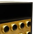 Arti Sideboard - 2 Door - 87.5cm - Black - Mango Wood - Small