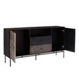 Boho Sideboard - 160cm - Large - Black Mango Wood