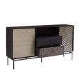 Boho Sideboard - 160cm - Large - Black Mango Wood