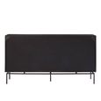 Boho Sideboard - 160cm - Large - Black Mango Wood