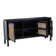 Corso Sideboard - 3 Door - Medium - Black Birchwood - 150cm
