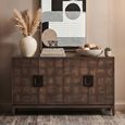 Dimaro Sideboard - 4 Door - Medium - Elm Wood - 150cm