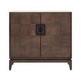 Dimaro Sideboard - 2 Door - Small - Elm Wood - 91cm