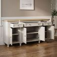 Chateau Sideboard - 4 Door - Large - Grey Painted - Pine