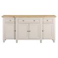 Chateau Sideboard - 4 Door - Large - Grey Painted - Pine