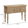 Chateau Buffet Sideboard - 2 Door - 2 Drawer - Natural - Rustic Pine