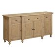 Chateau Sideboard - 4 Door - Large - Natural - Rustic Pine